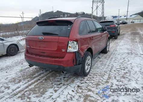 2014 Ford Edge Sel из США, поврежденный, VIN 2FMDK4JC6EBA29337